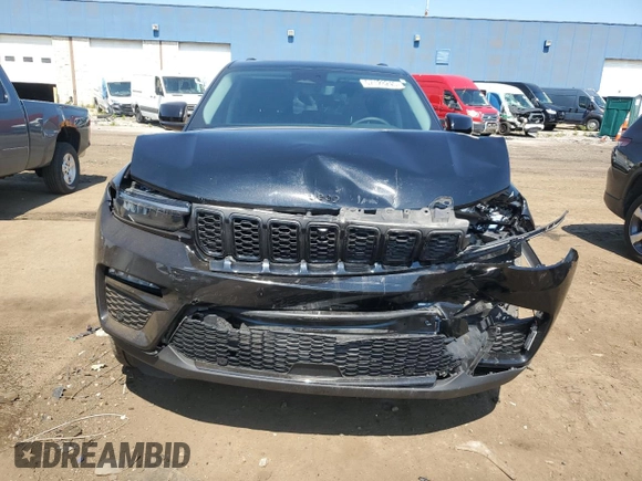 2023 Jeep Grand Cherokee Limited with VIN 1C4RJHBGXPC642795, listed as a Copart auction lot 57123245 with 51,399 mi miles and Salvage title. Bid and sale history available at DreamBid. Image 5.