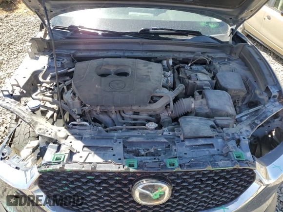 2023 Mazda CX-30 S Carbon Edition with VIN 3MVDMBCM1PM524019, listed as a Copart auction lot 57079355 with 46,737 mi miles and Salvage title. Bid and sale history available at DreamBid. Image 12.