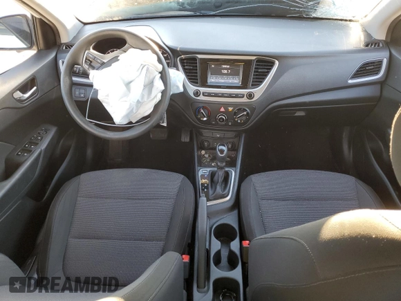 2018 Hyundai Accent SE with VIN 3KPC24A37JE023016, listed as a Copart auction lot 86780234 with 112,048 mi miles and Salvage Title. Bid and sale history available at carsss.com. Image 8.