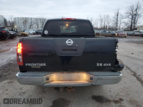 2010 Nissan Frontier SE with VIN 1N6AD0EV9AC444472, listed as a Copart auction lot 84155944 with 221,725 mi miles and Salvage title. Bid and sale history available at DreamBid. Image 6.