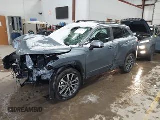 2023 Toyota Corolla Cross XLE with VIN 7MUDAABG9PV078255, listed as a IAAI auction lot 41247877 with 7,325 mi miles and . Bid and sale history available at DreamBid. Image 18.