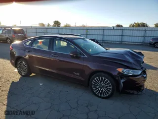 2018 Ford Fusion Energi Titanium with VIN 3FA6P0SUXJR192007, listed as a Copart auction lot 67333212 with 78,930 mi miles. Bid and sale history available at carsss.com. Image 4.