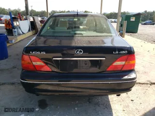 2001 Lexus LS 430 with VIN JTHBN30F110014232, listed as a Copart auction lot 75013094 with 238,565 mi miles and Salvage Title. Bid and sale history available at carsss.com. Image 6.