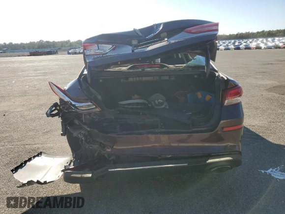 2019 Kia Optima LX with VIN 5XXGT4L38KG317979, listed as a Copart auction lot 48160105 with 160,797 mi miles and Salvage Title. Bid and sale history available at carsss.com. Image 6.
