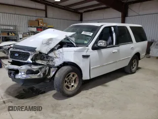 1997 Ford Expedition XLT z VIN 1FMEU17L5VLA76265, wystawiony jako Copart lot #49894185 z przebiegiem 98 450 mil mil oraz Szkoda całkowita • Salvage title. Historia ofert i sprzedaży dostępna na DreamBid. Obrazek 1.