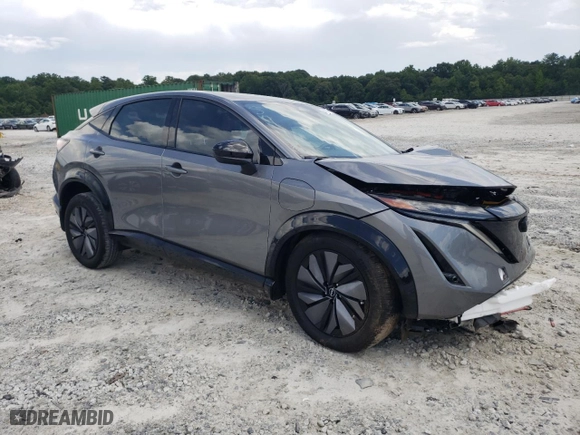 2023 Nissan ARIYA ENGAGE with VIN JN1CF0BBXPM705971, listed as a Copart auction lot 64154614 with 185 mi miles and Salvage Title. Bid and sale history available at carsss.com. Image 4.