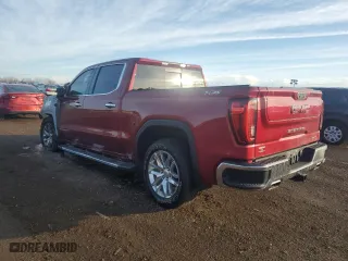 2020 GMC Sierra 1500 SLT with VIN 3GTU9DED3LG146760, listed as a Copart auction lot 44265855 with 0 mi miles and Salvage Title. Bid and sale history available at carsss.com. Image 2.