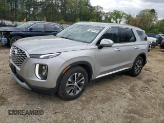 2022 Hyundai Palisade SEL with VIN KM8R2DHE1NU435114, listed as a Copart auction lot 55590725 with 47,543 mi miles and Salvage title. Bid and sale history available at DreamBid. Image 1.