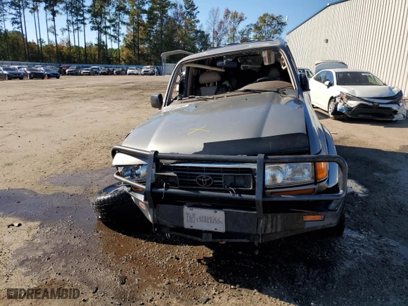 1997 Toyota Land Cruiser with VIN JT3HJ85J4V0170499, listed as a Copart auction lot 74355733 with 228,058 mi miles and Non Repairable. Bid and sale history available at carsss.com. Image 5.