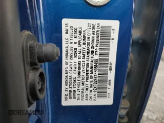 2015 Honda Civic EX z VIN 19XFB2F81FE058499, wystawiony jako Copart lot #55700965 z przebiegiem 106 410 mil mil oraz Czysty tytuł • Clean title. Historia ofert i sprzedaży dostępna na DreamBid. Obrazek 13.
