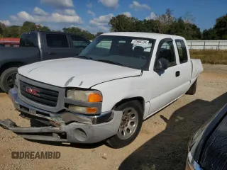 2006 GMC Sierra 1500 SLE1 z VIN 1GTEC19Z06Z243784, wystawiony jako Copart lot #77968734 z przebiegiem Nie podano mil oraz Szkoda całkowita • Salvage title. Historia ofert i sprzedaży dostępna na DreamBid. Obrazek 1.