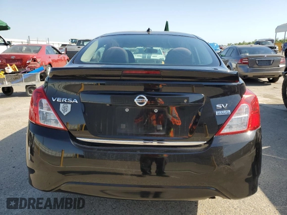 2017 Nissan Versa S with VIN 3N1CN7AP2HL854959, listed as a Copart auction lot 59207715 with 134,734 mi miles and Salvage title. Bid and sale history available at DreamBid. Image 6.