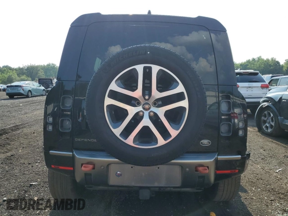 2021 Land Rover Defender с VIN SALEX7RU7M2038165, выставлен на аукционе Copart как лот 65422644 с пробегом 24 207 миль миль и Списание • Salvage title. История ставок и продаж доступна на DreamBid. Изображение 6.