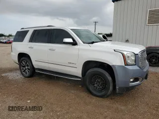 2017 GMC Yukon Denali with VIN 1GKS1CKJ6HR150400, listed as a Copart auction lot 54121345 with 0 mi miles and Clean Title. Bid and sale history available at carsss.com. Image 4.