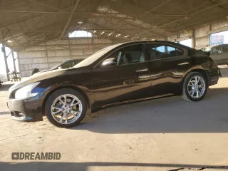 2013 Nissan Maxima SV with VIN 1N4AA5AP7DC810925, listed as a Copart auction lot 88693225 with 133,253 mi miles and Salvage Title. Bid and sale history available at DreamBid. Image 1.