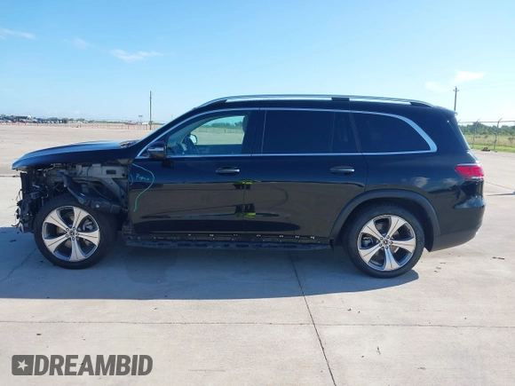 2020 Mercedes-Benz GLS 450 with VIN 4JGFF5KE7LA217344, listed as a IAAI auction lot 42593473 with 58,470 mi miles and . Bid and sale history available at DreamBid. Image 14.