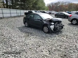 2020 Kia Rio LX with VIN 3KPA24AD1LE286105, listed as a Copart auction lot 53278155 with 0 mi miles and Salvage Title. Bid and sale history available at carsss.com. Image 11.
