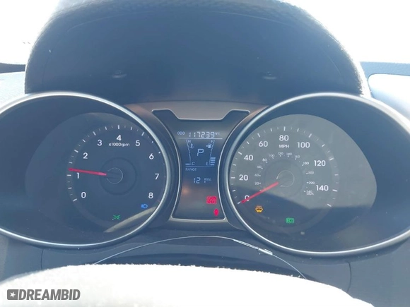 2016 Hyundai Veloster with VIN KMHTC6AD3GU297790, listed as a IAAI auction lot 41077297 with 117,239 mi miles. Bid and sale history available at carsss.com. Image 7.