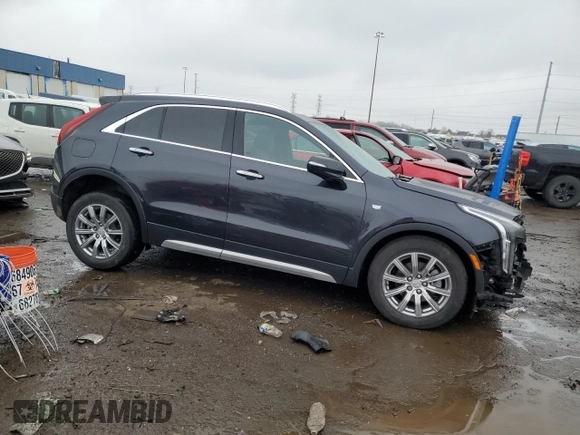 2023 Cadillac XT4 AWD Premium Luxury with VIN 1GYFZDR40PF101649, listed as a Copart auction lot 52585345 with Not provided miles and Clean title. Bid and sale history available at DreamBid. Image 4.