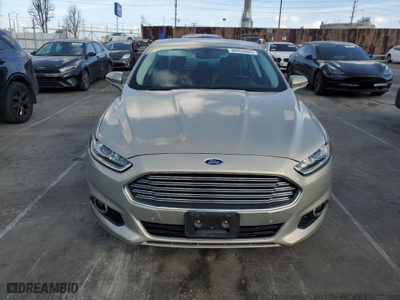 2015 Ford Fusion Titanium Hybrid with VIN 3FA6P0RU7FR105628, listed as a Copart auction lot 46954605 with 112,558 mi miles and Salvage Title. Bid and sale history available at carsss.com. Image 5.