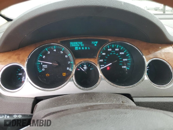 2011 Buick Enclave CXL-1 with VIN 5GAKRBEDXBJ381926, listed as a Copart auction lot 44993805 with 190,026 mi miles and Salvage Title. Bid and sale history available at carsss.com. Image 9.