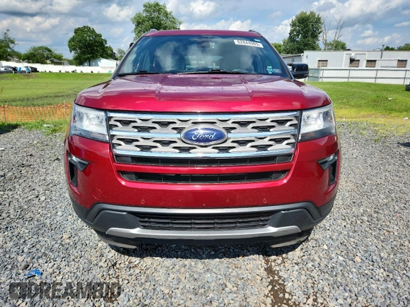 2018 Ford Explorer XLT with VIN 1FM5K8D80JGB93799, listed as a Copart auction lot 62844085 with 87,084 mi miles and Salvage title. Bid and sale history available at DreamBid. Image 5.