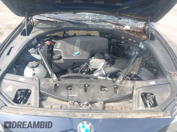 2013 BMW 5 Series 528i with VIN WBAXG5C52DD230956, listed as a IAAI auction lot 42107778 with 126,377 mi miles and . Bid and sale history available at carsss.com. Image 10.