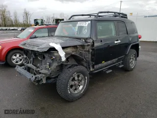 2007 Toyota FJ Cruiser with VIN JTEBU11F970068177, listed as a Copart auction lot 51013175 with 175,320 mi miles and Salvage Title. Bid and sale history available at carsss.com. Image 1.