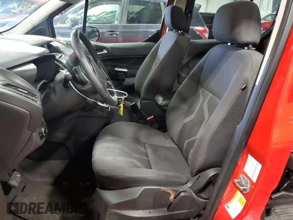 2016 Ford Transit Connect XLT with VIN NM0GE9F7XG1238027, listed as a Copart auction lot 58196335 with 137,144 mi miles and Salvage title. Bid and sale history available at DreamBid. Image 7.