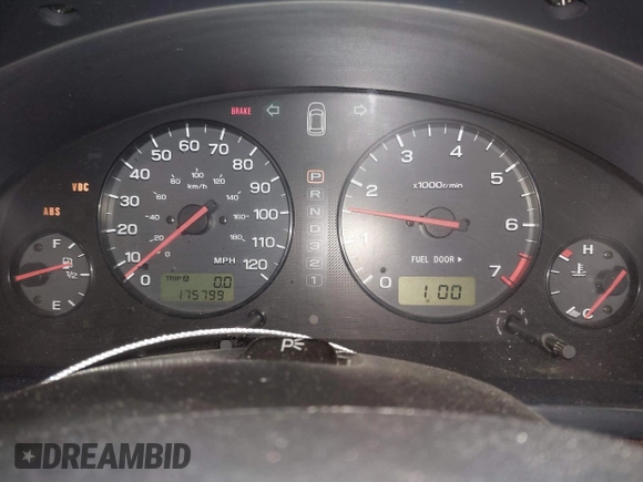 2002 Subaru Legacy Outback VDC with VIN 4S3BH896X27657535, listed as a IAAI auction lot 41733830 with 175,799 mi miles and . Bid and sale history available at DreamBid. Image 7.