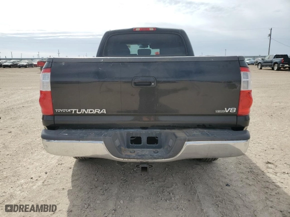 2006 Toyota Tundra SR5 with VIN 5TBET34166S531865, listed as a Copart auction lot 45376215 with 152,555 mi miles and Salvage Title. Bid and sale history available at carsss.com. Image 6.