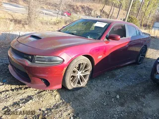 2018 Dodge Charger R/T Scat Pack with VIN 2C3CDXGJ4JH167133, listed as a IAAI auction lot 41478802 with NaN miles. Bid and sale history available at carsss.com. Image 17.