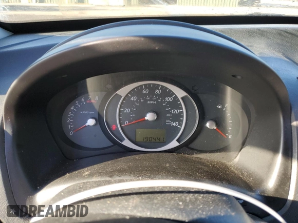2009 Hyundai Tucson SE with VIN KM8JN72D19U944082, listed as a Copart auction lot 42760325 with 190,441 mi miles and Salvage Title. Bid and sale history available at carsss.com. Image 9.
