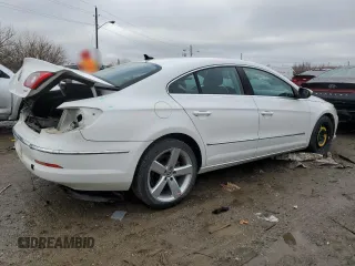 2012 Volkswagen CC Lux with VIN WVWHN7AN6CE507032, listed as a Copart auction lot 44064225 with 120,845 mi miles and Salvage Title. Bid and sale history available at carsss.com. Image 3.