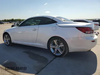 2012 Lexus IS 250 C z VIN JTHFF2C23C2525238, wystawiony jako Copart lot #62439834 z przebiegiem 41 360 mil mil oraz Szkoda całkowita • Salvage title. Historia ofert i sprzedaży dostępna na DreamBid. Obrazek 2.