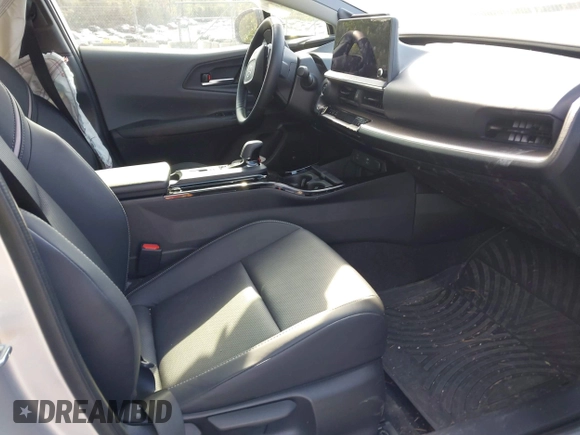 2024 Toyota Prius LE with VIN JTDACAAU2R3020491, listed as a IAAI auction lot 42004580 with 22,812 mi miles and . Bid and sale history available at DreamBid. Image 5.