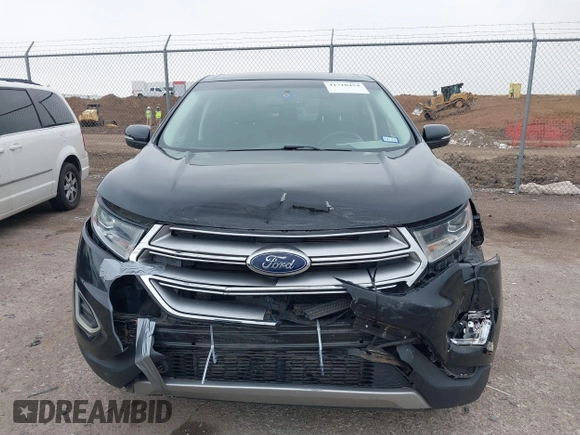 2015 Ford Edge SEL with VIN 2FMTK4J91FBB34028, listed as a IAAI auction lot 41710454 with 77,502 mi miles. Bid and sale history available at carsss.com. Image 12.