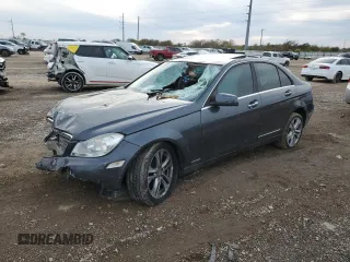 2014 Mercedes-Benz C-Class C 250 Sport with VIN WDDGF4HB9EG253672, listed as a Copart auction lot 83753474 with 0 mi miles and Salvage Title. Bid and sale history available at carsss.com. Image 1.
