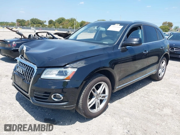 2017 Audi Q5 Premium with VIN WA1C2AFPXHA086693, listed as a IAAI auction lot 42043180 with 145,876 mi miles and . Bid and sale history available at DreamBid. Image 2.