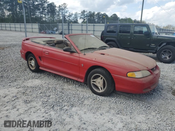 1998 Ford Mustang with VIN 1FAFP4441WF180904, listed as a Copart auction lot 51651555 with 115,853 mi miles and Clean Title. Bid and sale history available at carsss.com. Image 4.