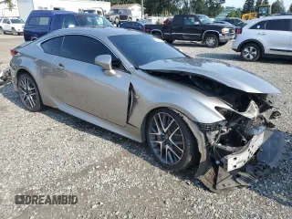 2016 Lexus RC 300 F Sport with VIN JTHSM5BC5G5000752, listed as a Copart auction lot 62030615 with 111,161 mi miles and Salvage title. Bid and sale history available at DreamBid. Image 4.
