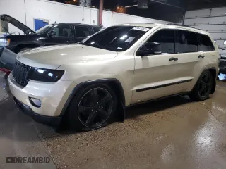 2011 Jeep Grand Cherokee Overland with VIN 1J4RR6GT1BC665906, listed as a Copart auction lot 49647095 with 141,546 mi miles and Clean Title. Bid and sale history available at carsss.com. Image 1.