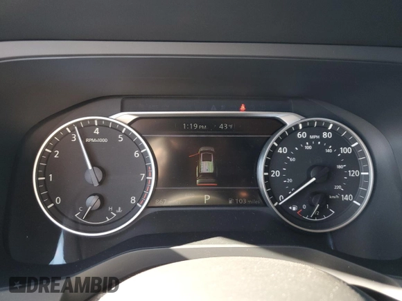 2024 Nissan Pathfinder S z VIN 5N1DR3AC1RC251201, wystawiony jako Copart lot #84238104 z przebiegiem 867 mil mil oraz Nie do naprawy • Non repairable. Historia ofert i sprzedaży dostępna na DreamBid. Obrazek 9.