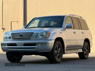 2006 Lexus LX 470 with VIN JTJHT00W664012277, listed as a Copart auction lot 52622595 with 255,183 mi miles and Clean Title. Bid and sale history available at DreamBid. Image 2.