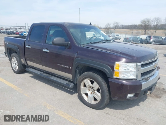 2008 Chevrolet Silverado 1500 LTZ with VIN 2GCEK133281291595, listed as a IAAI auction lot 42031720 with 245,872 mi miles and . Bid and sale history available at DreamBid. Image 1.