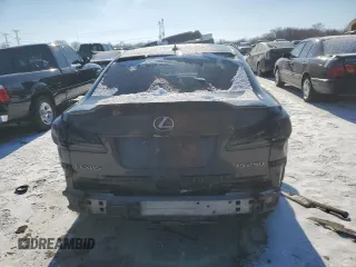2009 Lexus IS 250 with VIN JTHCK262092030580, listed as a Copart auction lot 87712785 with 171,343 mi miles and Salvage Title. Bid and sale history available at DreamBid. Image 6.