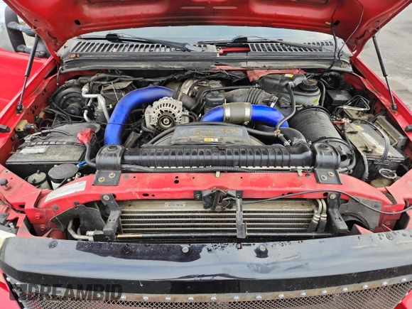 2006 Ford F-250 XL with VIN 1FTSW21P46EB54107, listed as a Copart auction lot 58334325 with 257,240 mi miles and Salvage title. Bid and sale history available at DreamBid. Image 11.