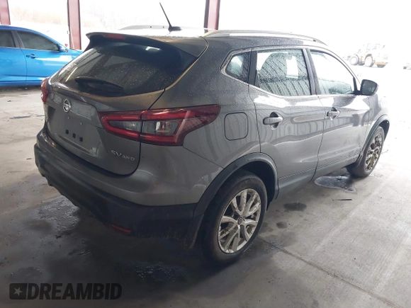 2020 Nissan Rogue Sport SL with VIN JN1BJ1CW6LW362639, listed as a IAAI auction lot 41822382 with 74,170 mi miles. Bid and sale history available at carsss.com. Image 4.