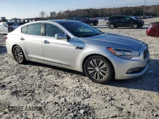 2017 Kia K900 Luxury with VIN KNALU4D36H6035113, listed as a Copart auction lot 84993994 with 92,299 mi miles and Salvage Title. Bid and sale history available at carsss.com. Image 4.