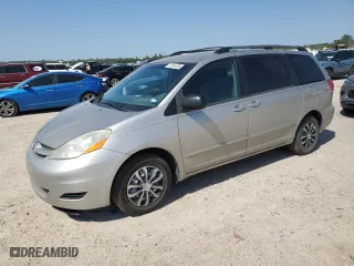 2010 Toyota Sienna CE with VIN 5TDKK4CC0AS330199, listed as a Copart auction lot 51644335 with 134,604 mi miles and Salvage Title. Bid and sale history available at carsss.com. Image 1.